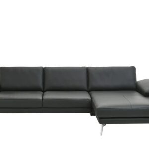 MONDO Ecksofa Civita // Ausrichtung rechts // schwarz