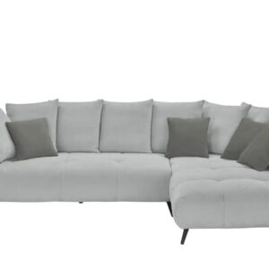 bobb Ecksofa Bellani III // grau